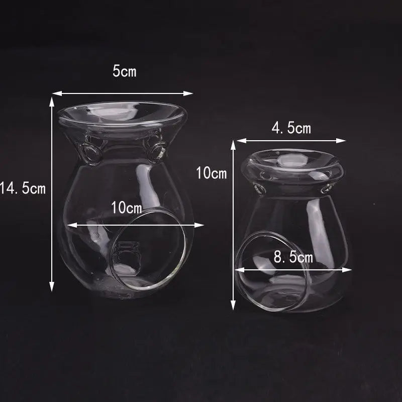 Transparent Glass Candle Holder Wedding Dinner Table Decoration Bar Party Christmas Candlestick Rustic Round Glass Candlestick Oasis Select