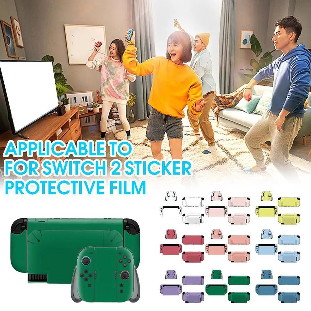 Nintendo Switch 2 Full-Body Skin Sticker – Anti-Scratch Decal
