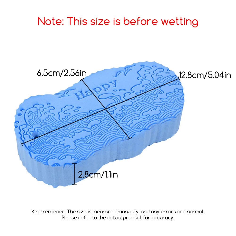 3D Super Soft Exfoliating Bath Sponge – Body Scrubber All Ages