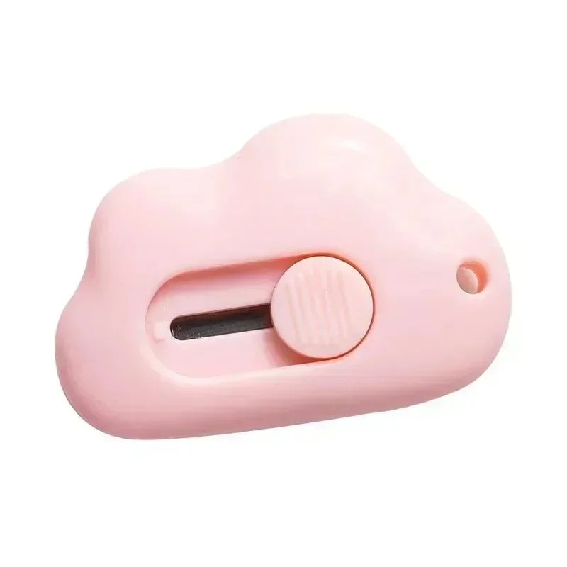Cute Rabbit Cloud Color Mini Portable Practical Knife Paper Cutting Machine Paper Cutting Machine Razor Blade Office Stationery Oasis Select