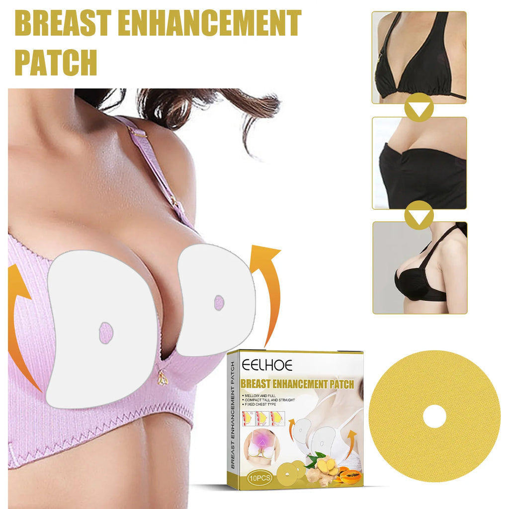 Breast Care Patch, Ginger Bust Enhancer Patch, Firming & Lifting Breast Patch for Fullness & Uplifting Natural Smooth Oasis Select