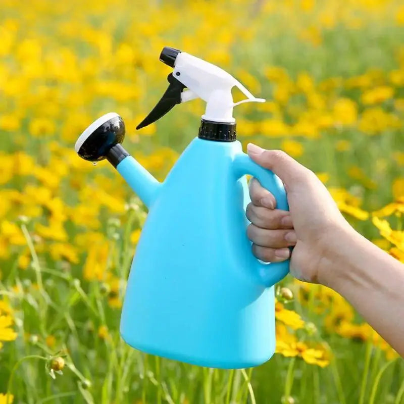 1L 2-in-1 Adjustable Pressure Spray Bottle, Plastic Watering Can, Garden Sprayer for Flowers and Plants Care Oasis Select