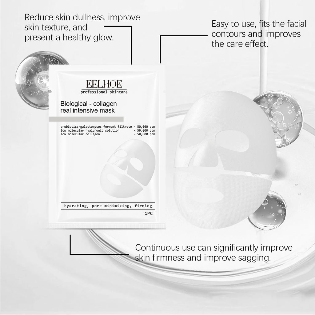 Eelhoe Collagen Face Mask – Firm, Brighten & Hydrate 4-Pack Collagen Face Mask Oasis Select