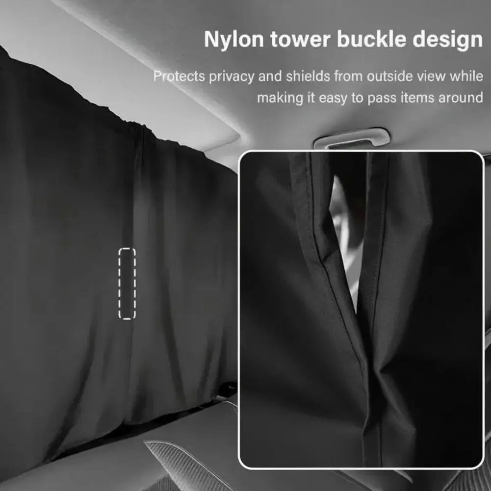 4-Pack Car Privacy Curtain Set | Sun Shade for Camping & Travel Car Privacy Curtains Oasis Select
