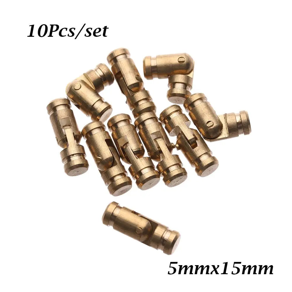 Folded Connector Soft Close Concealed Pure Copper Jewelry Box Supplies Barrel Hinge Furniture Hardware Wine Wooden Case Hinges Oasis Select 5mmx15mm