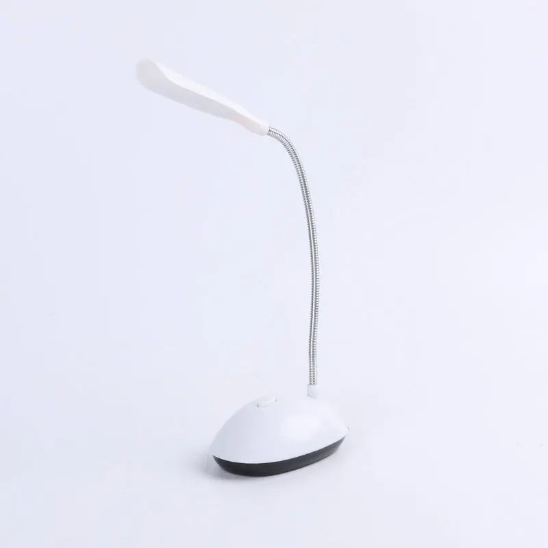 1pc Eye care learning gift small desk lamp, folding creative battery dimmable desk night light, bedroom led table lamp Oasis Select