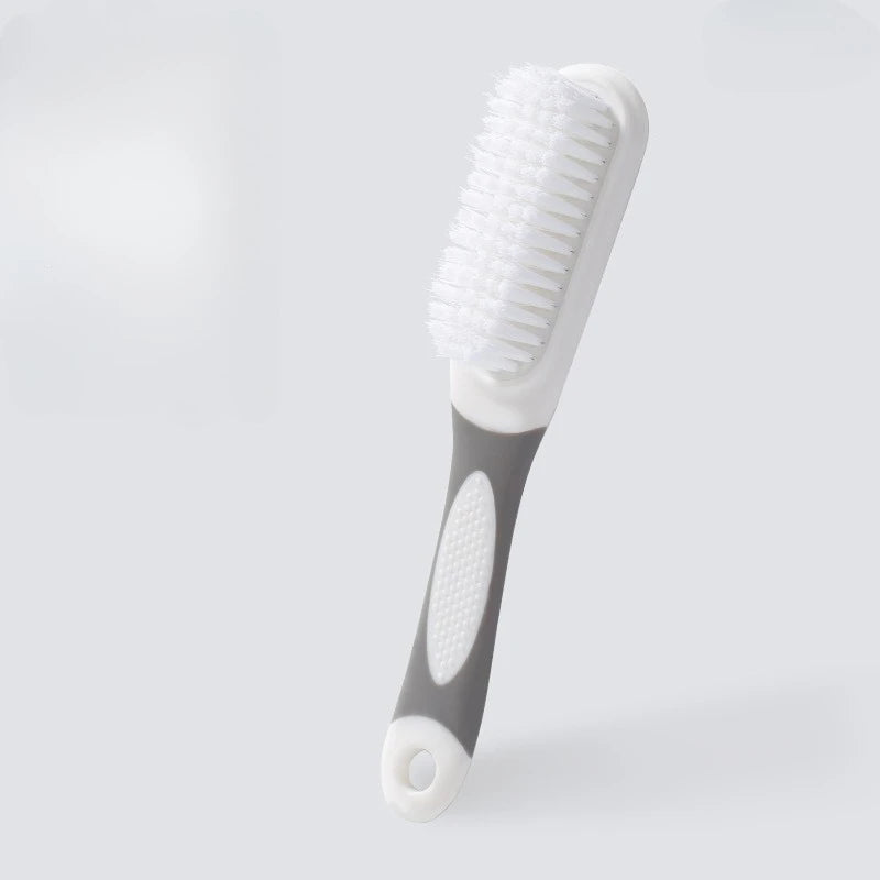 Long-handled Soft-bristled Shoe Brush Contrast Washing Brush Multi-functional Cleaning Brush Household Shoe Laundry Brush Oasis Select Grey