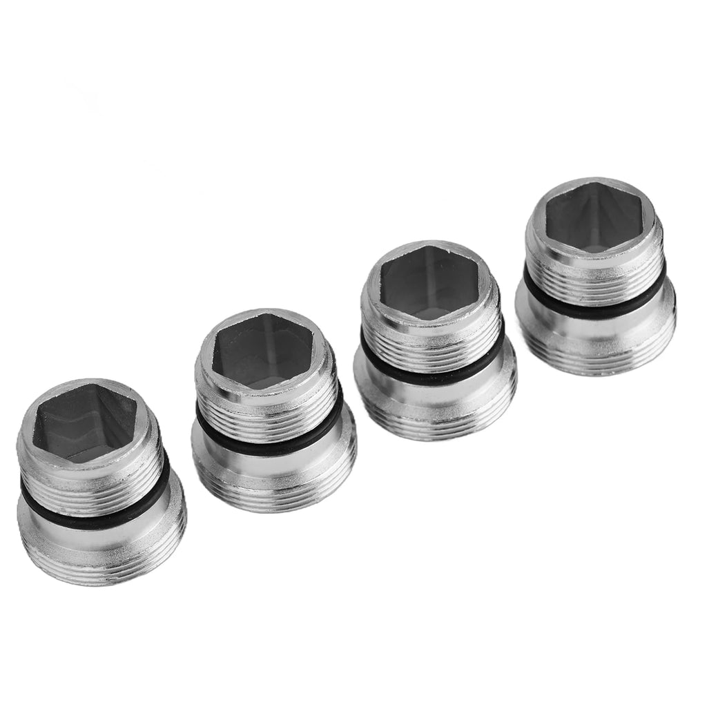 4pcs Kitchen Faucet Adapte Tap Adapters Aerator Connector With Rubber Seal.5 To M22 Male Thread Water Faucet Accessory Oasis Select 4pcs