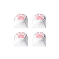 4-Pack 3D Cat Paw Keycaps for Cherry MX Mechanical Keyboards