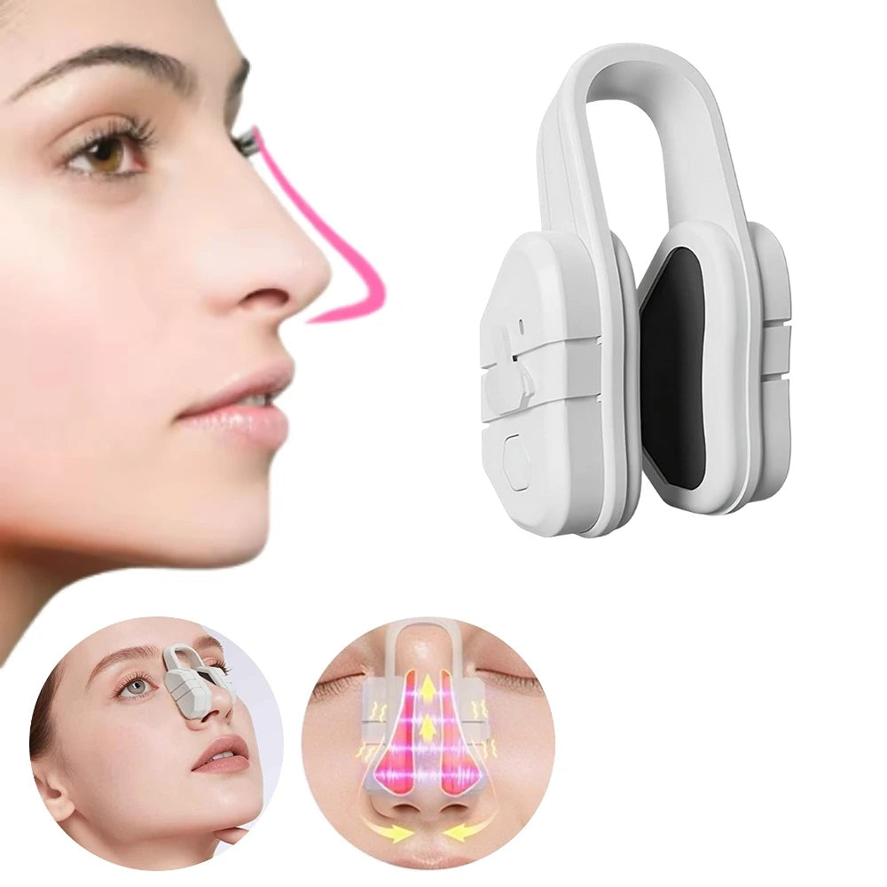 5 Modes EMS Nose Lift Clip Nose Shaper Sculpting Muscle Stimulation Massager Muscle Stimulation Nose Bridge Up Lifting Corrector Oasis Select
