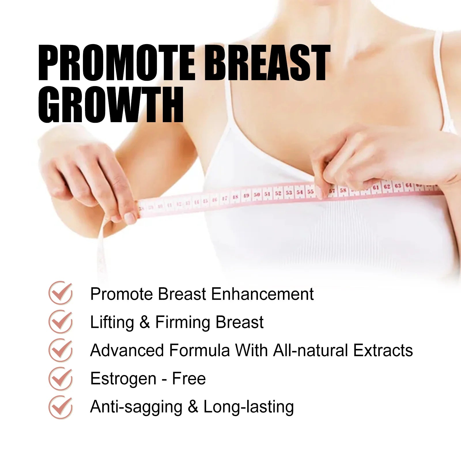 Anti-Sagging Breast Patches Enlargement Lifter Breast Richness Boobs Growth Increase Elasticity Plumping Firming Chest Care 4pcs Oasis Select