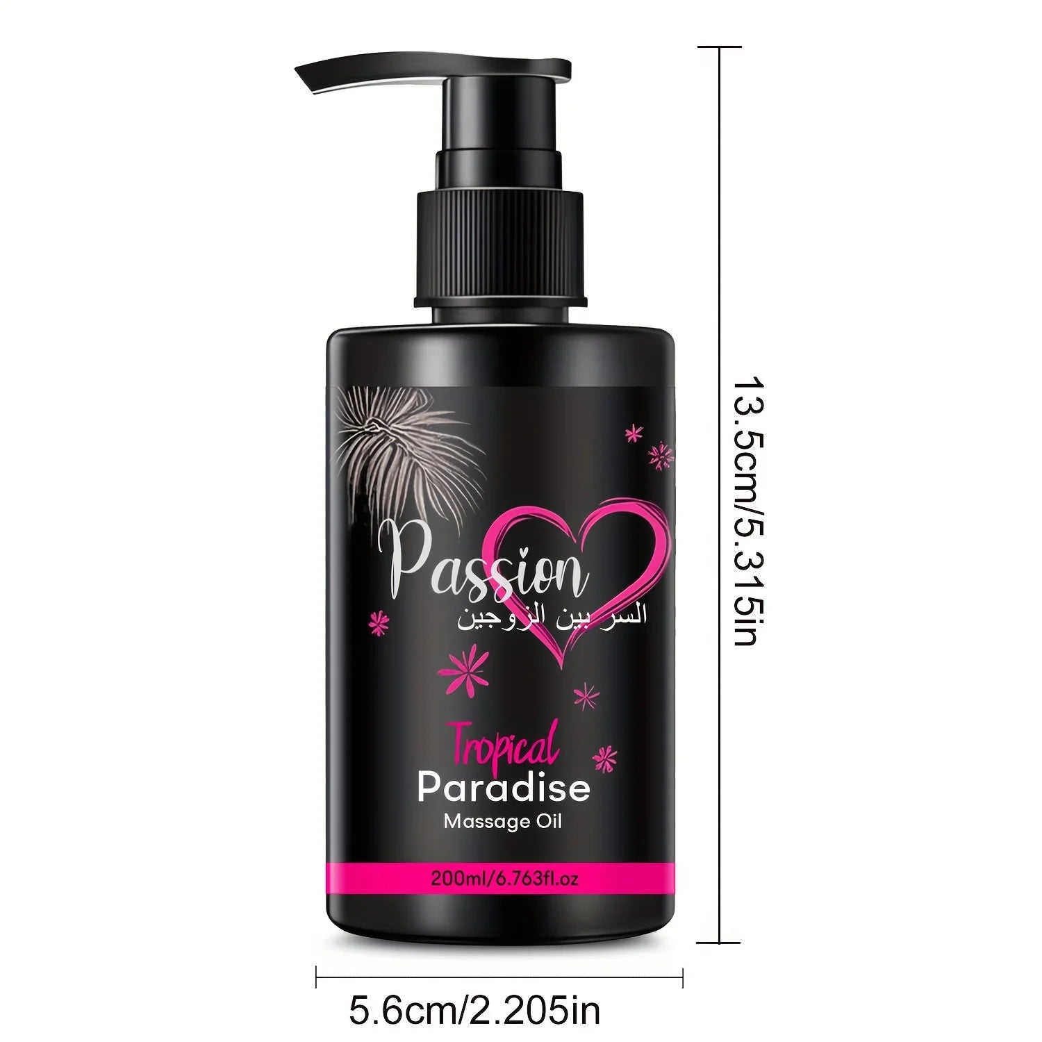 Paradise Massage Oil Vitamins & Minerals – Jojoba 200ml Body Massage Oil Oasis Select