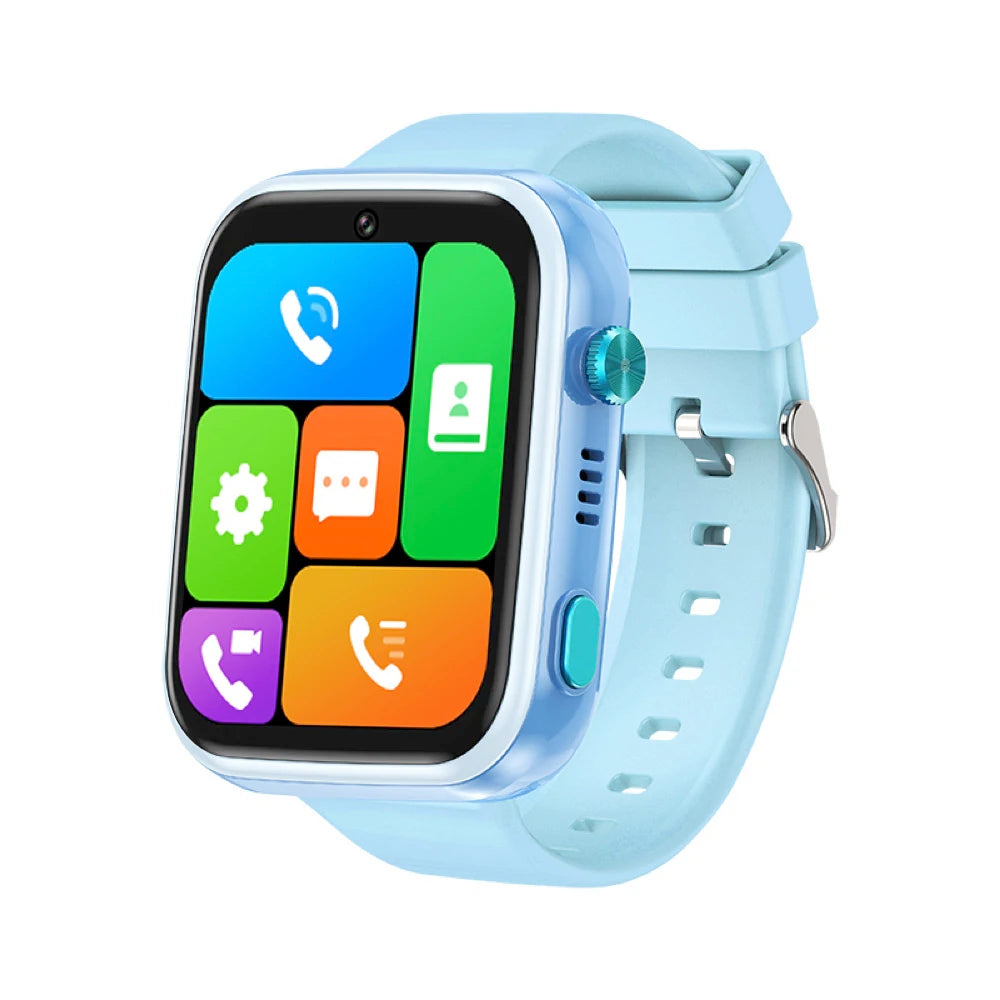 New 1.83" Kids 4G Video Call Smart Watch GPS WIFI LBS Positioning Children Music Palying Watches Waterproof Smartwatch Student Oasis Select BLBLS