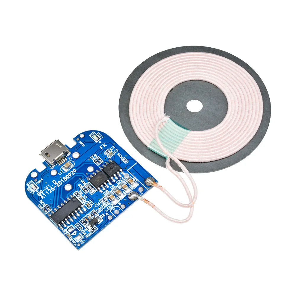 DC 5V 2A Wireless Charging Standard Receiver 5W Charger Module For Micro USB Mobile Phone Charger Board Electronic DIY Oasis Select