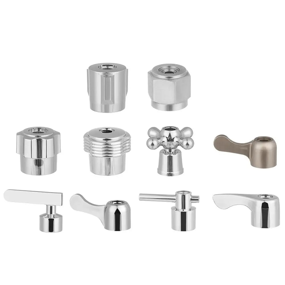 Triangle Valve Small Spout Dish Basin Faucet Handle Switch Handle Accessories Single Cold Quick Open Valve Core Handwheel Oasis Select
