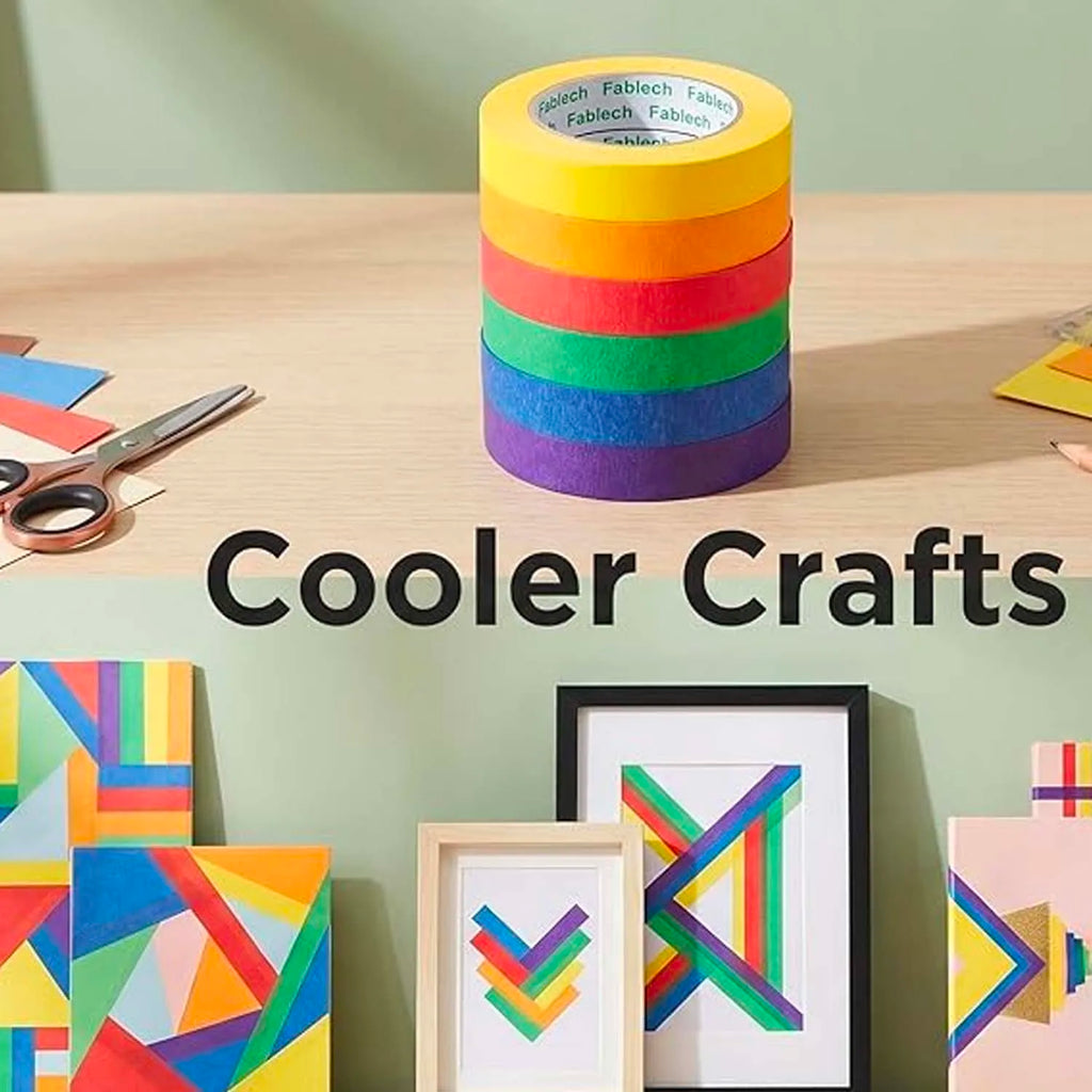 Green Yellow Orange Masking Tape – Bulk Painters & Craft Tape