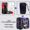 12V Car Jump Starter , 3000A Peak 99800mAh Portable Power Bank ,12V Auto Battery Booster with LCD Display, Emergency LED Light Oasis Select 3000A-99800mAh