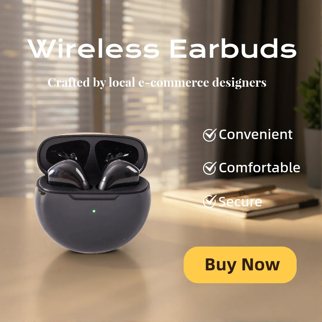TWS True Wireless Earbuds Half In Ear Bluetooth Headphones Touch Control HiFi Stereo Sport Earphones For Android IOS Oasis Select Black