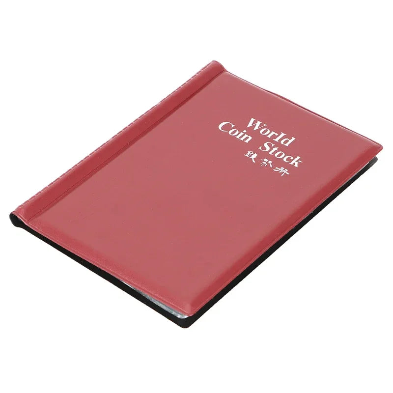 For Collector Coin Holder Albums Mini Penny Coin Storage Bag Collecting Money Organizer 120 Pockets Coins Collection Album Book Oasis Select