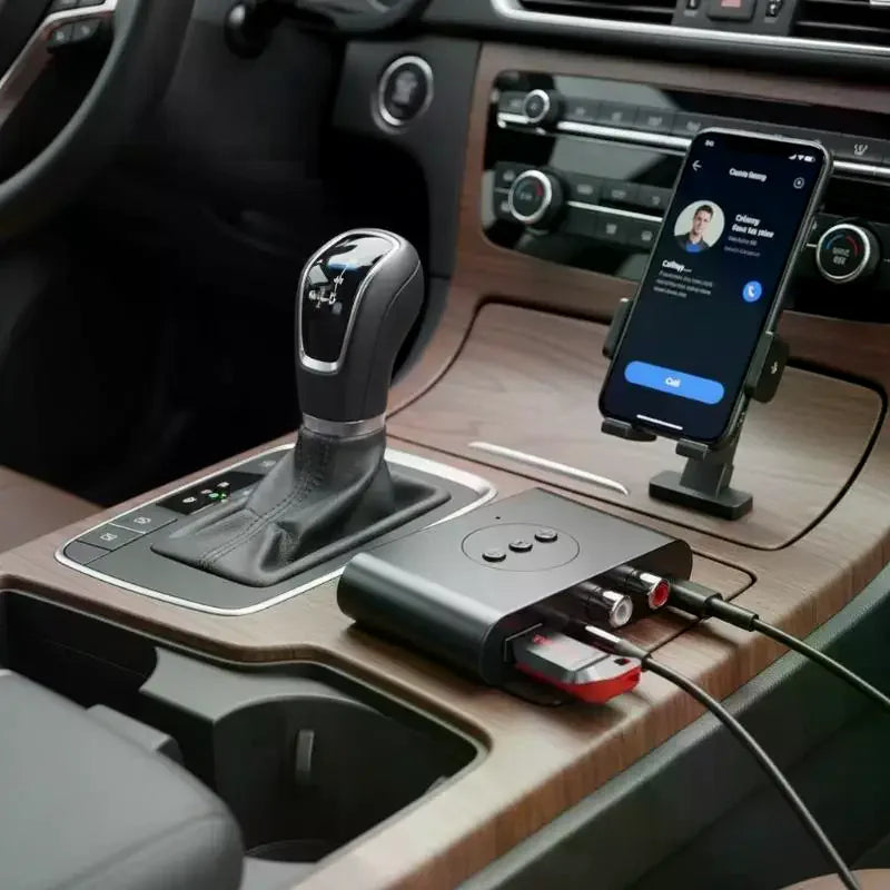 Bluetooth 5.3 Receiver Transmitter U Disk 3.5mm AUX Jack Stereo Music Wireless Audio Adapter For Car Kit Speaker TV Oasis Select