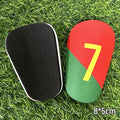 1Pair Mini Football Shin Pad Leg Protector Wear-resistant Shock Absorbing Leg Protector Soccer Training Shank Board Oasis Select 85CM Green