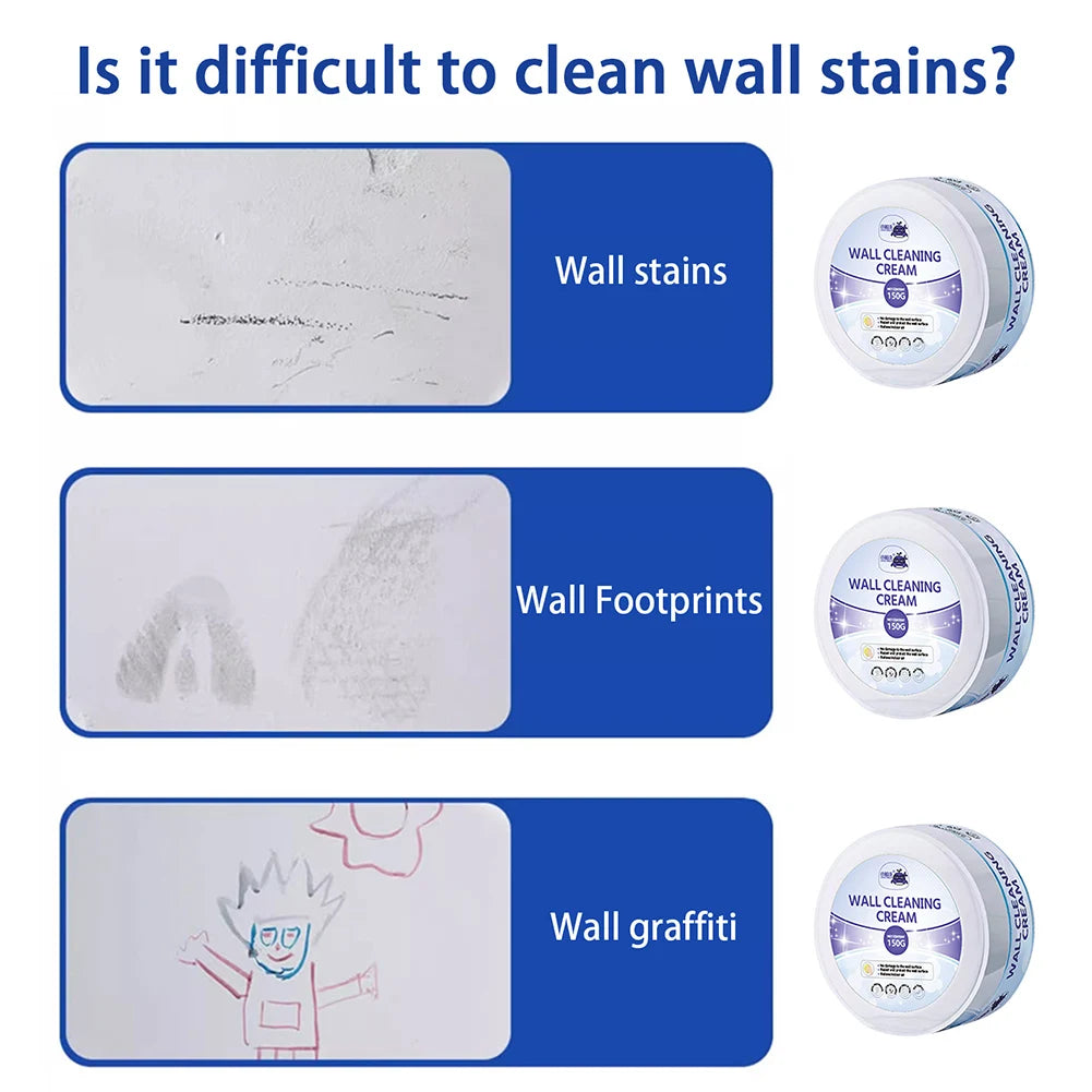 Wall Cleaning & Conditioning Cream | Stain & Graffiti Remover