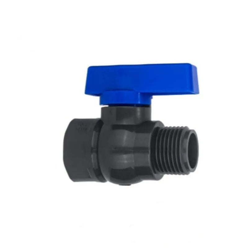 1Set 3/4GHT PVC Aquarium Fish Tank Connector Inlet Water Drain Pipe Joint Valve Irrigation Water Tank Bulkhead Fittings Oasis Select 3-4GHT