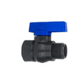 1Set 3/4GHT PVC Aquarium Fish Tank Connector Inlet Water Drain Pipe Joint Valve Irrigation Water Tank Bulkhead Fittings Oasis Select 3-4GHT