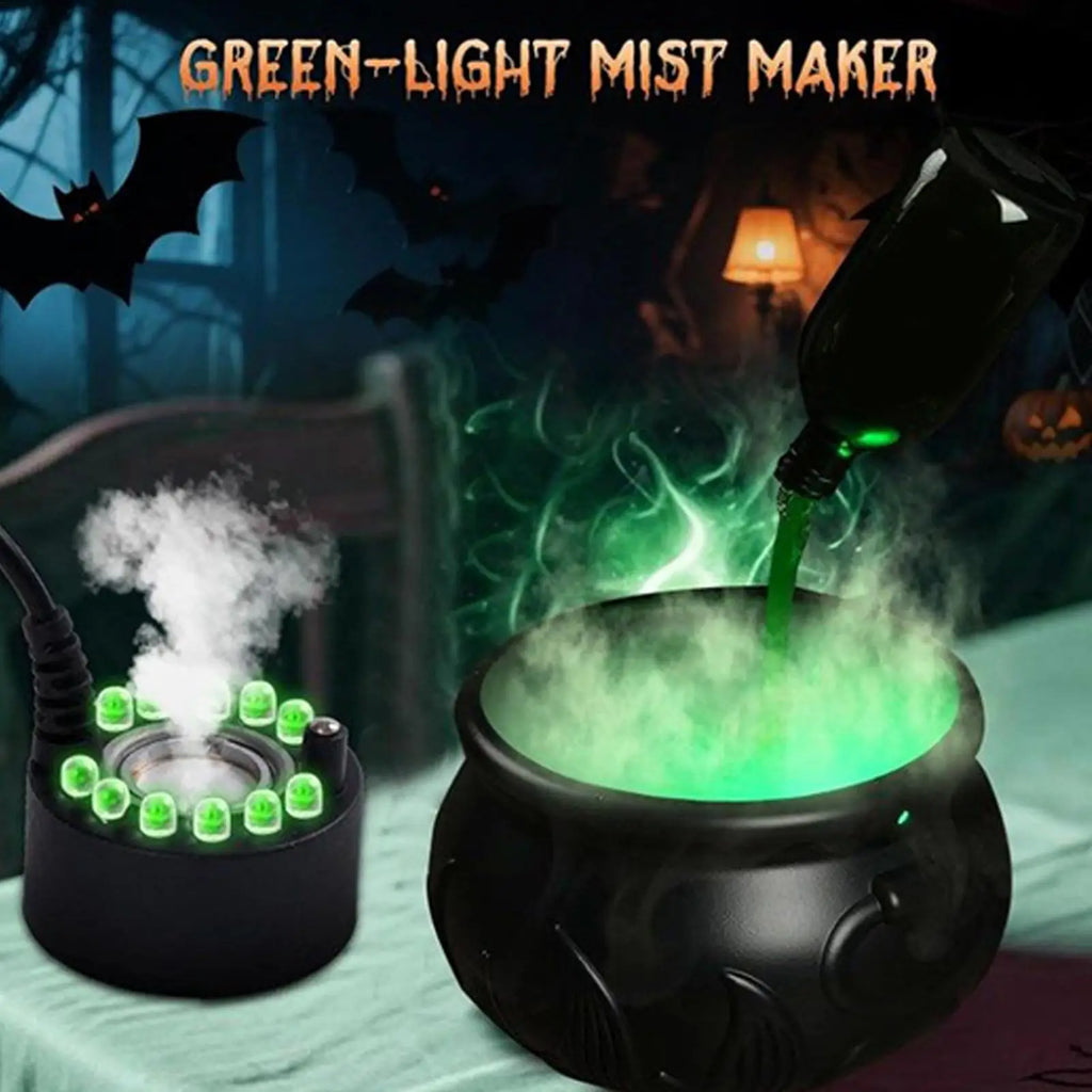 Cauldron Bowl Halloween Party Decorations Outdoor Lighted Holiday Displays for Indoor Summer Dining Kitchen Home Room Classroom Oasis Select