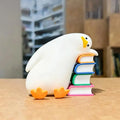 Adorable Cute Duck Bookend Decorative Non-Skid Resin Book Holder for Kids Bedroom Bookshelf Creative Gift for Bookworms Oasis Select A3
