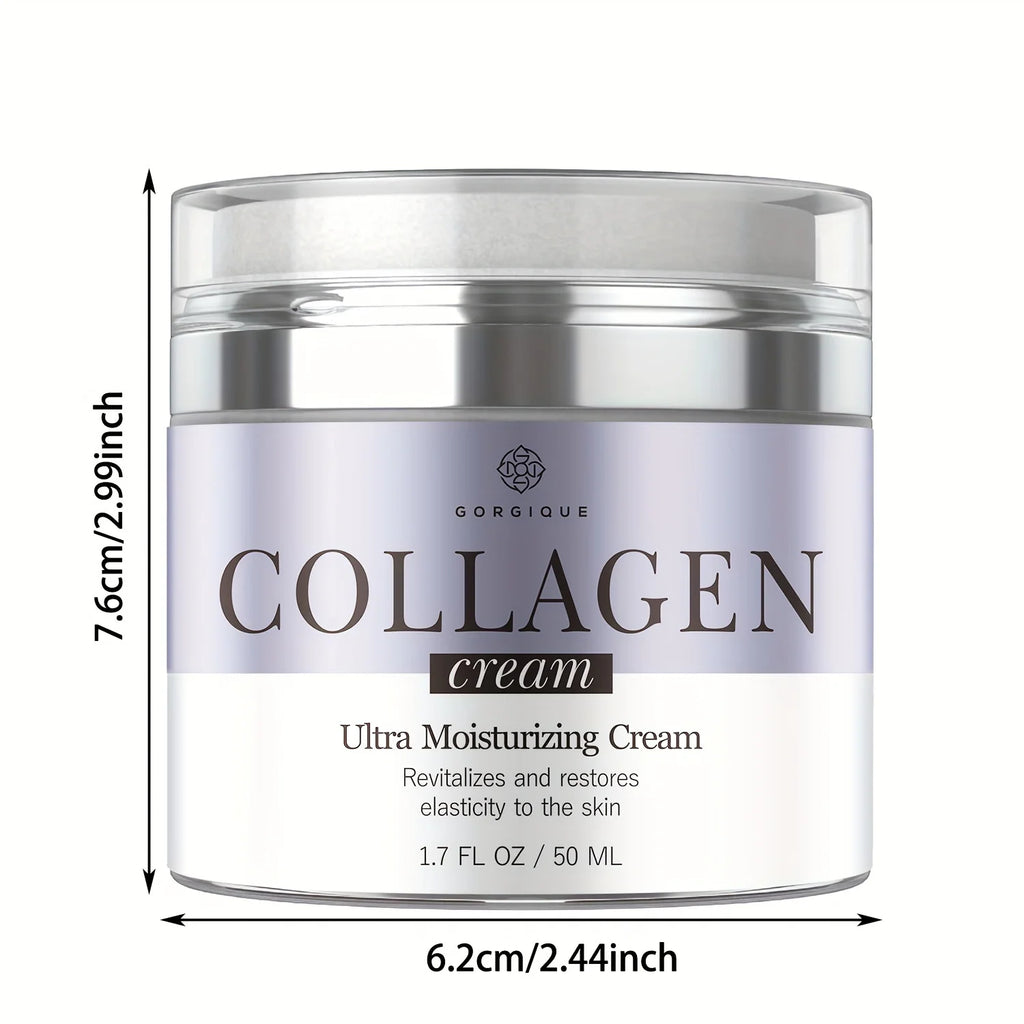 GORGIQUE Collagen Face Moisturizer – Firming Hydrating Cream Face Moisturizing Cream Oasis Select 50ml