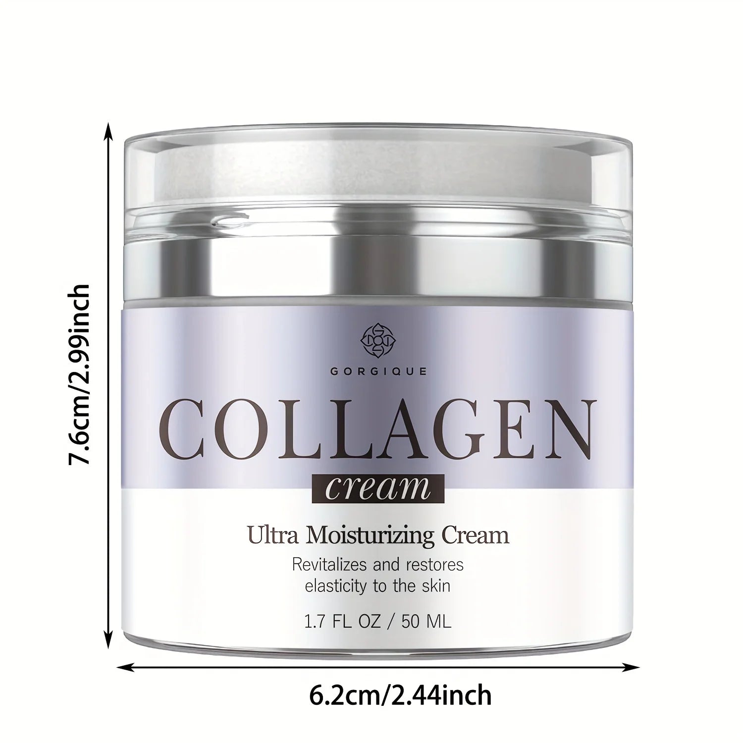 GORGIQUE Collagen Face Moisturizer – Firming Hydrating Cream Face Moisturizing Cream Oasis Select 50ml