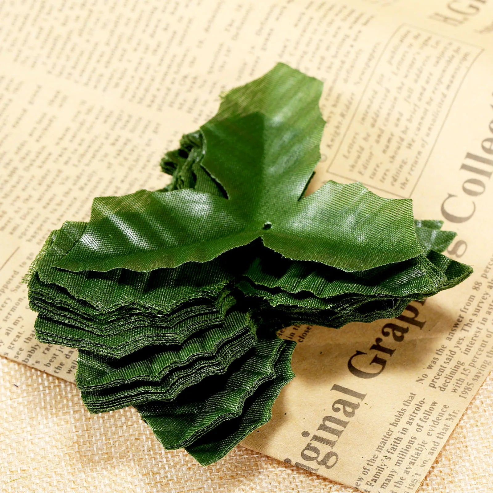 50Pcs Silk Green/Goden Artificial Flower Leaves High Quality Artificial Leaaves Decorative Flower Leaves Wedding Decor Rose Leaf Oasis Select