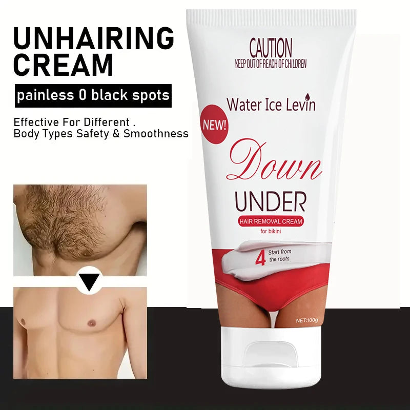 Sensitive Skin Hair Removal Cream – Alcohol-Free Women 100g Hair Removal Cream Oasis Select