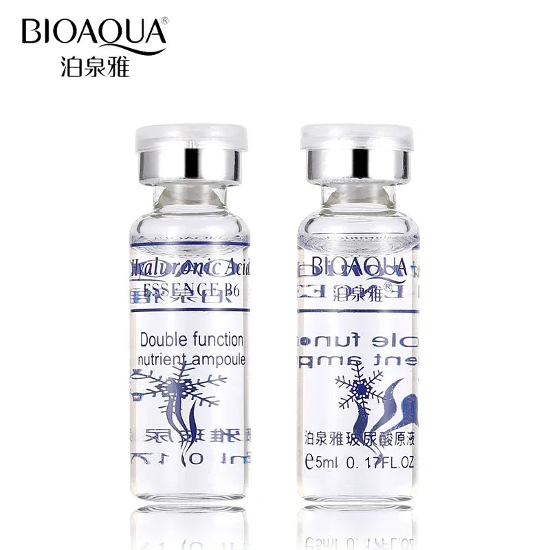 BIOAQUA 10pcs/lot Moisturizing Vitamins Hyaluronic Acid Serum Facial Skin Care Anti Wrinkle Anti Aging Collagen Essence Liquid Oasis Select