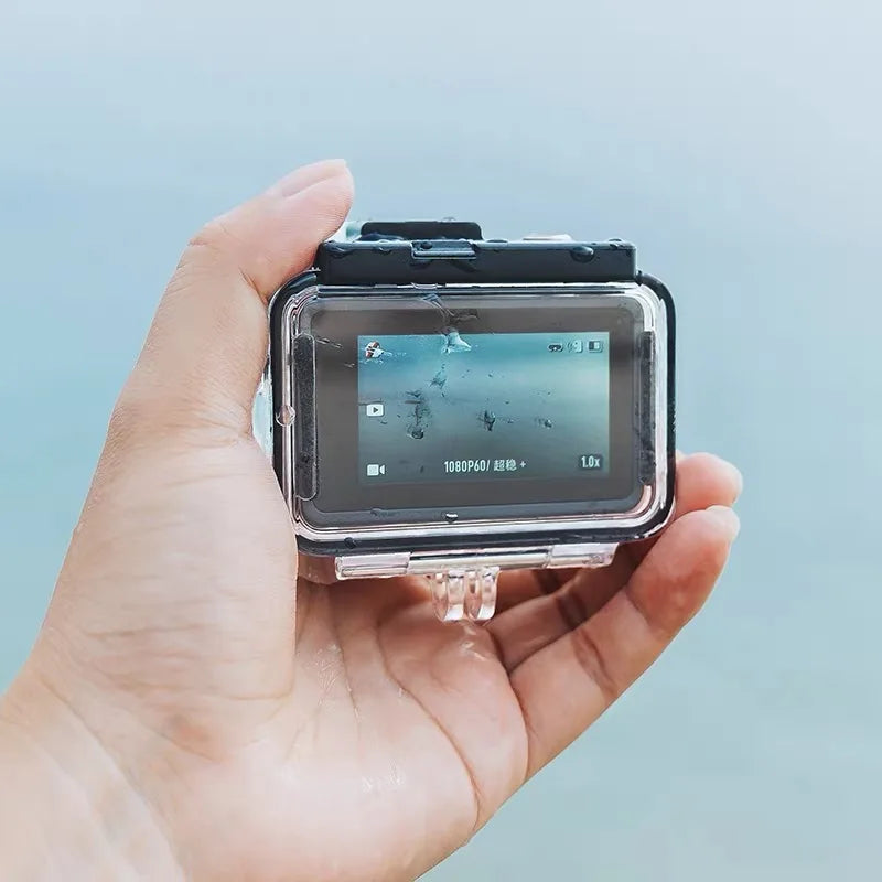 DJI OSMO Action 5 Pro/4/3 Waterproof Housing Case 40M + Filters