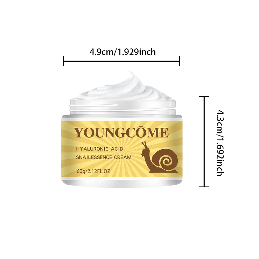 Snail Hyaluronic Acid Essence Cream – Nourish & Firm Skin
