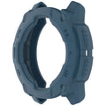 TPU Case for Garmin Instinct 3 45mm 50mm AMOLED Solar Bumper Cover Smartwatch Bumper Case Oasis Select Dark Blue instinct 3 50mm