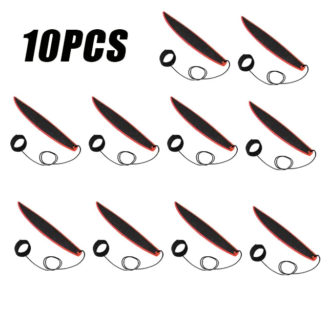 10PCS Finger Surfboard Mini Fingertip Surfboard Toys Surf Wind Mini Board Children's Toys Birthday Gift Novelty Toys Oasis Select Red-10PCS