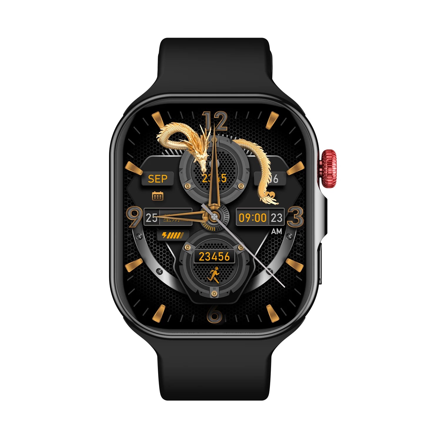 MINGCC 2.02" Smart Watch – Calling, Fitness & Waterproof