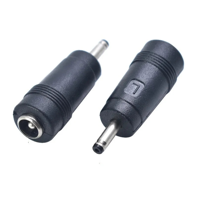 2PCS 5.5 x 2.1 mm Adapter Female Socket to DC 4.0 x 1.7mm 3.5 x 1.35mm jack Power Connector Laptop Converter Adapter Plug Oasis Select