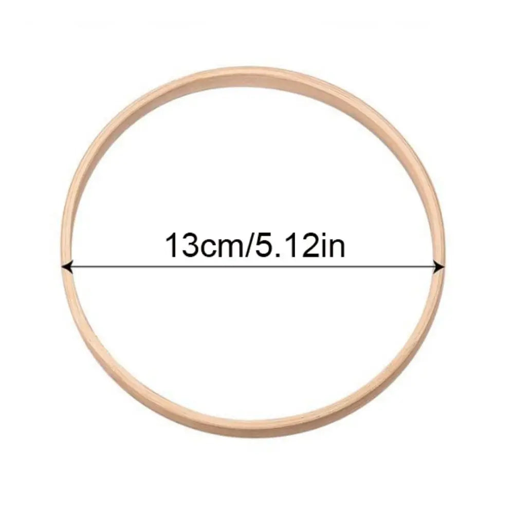 Bamboo Wreath Hoop Ring 10–30cm | DIY Crafts & Floral Décor