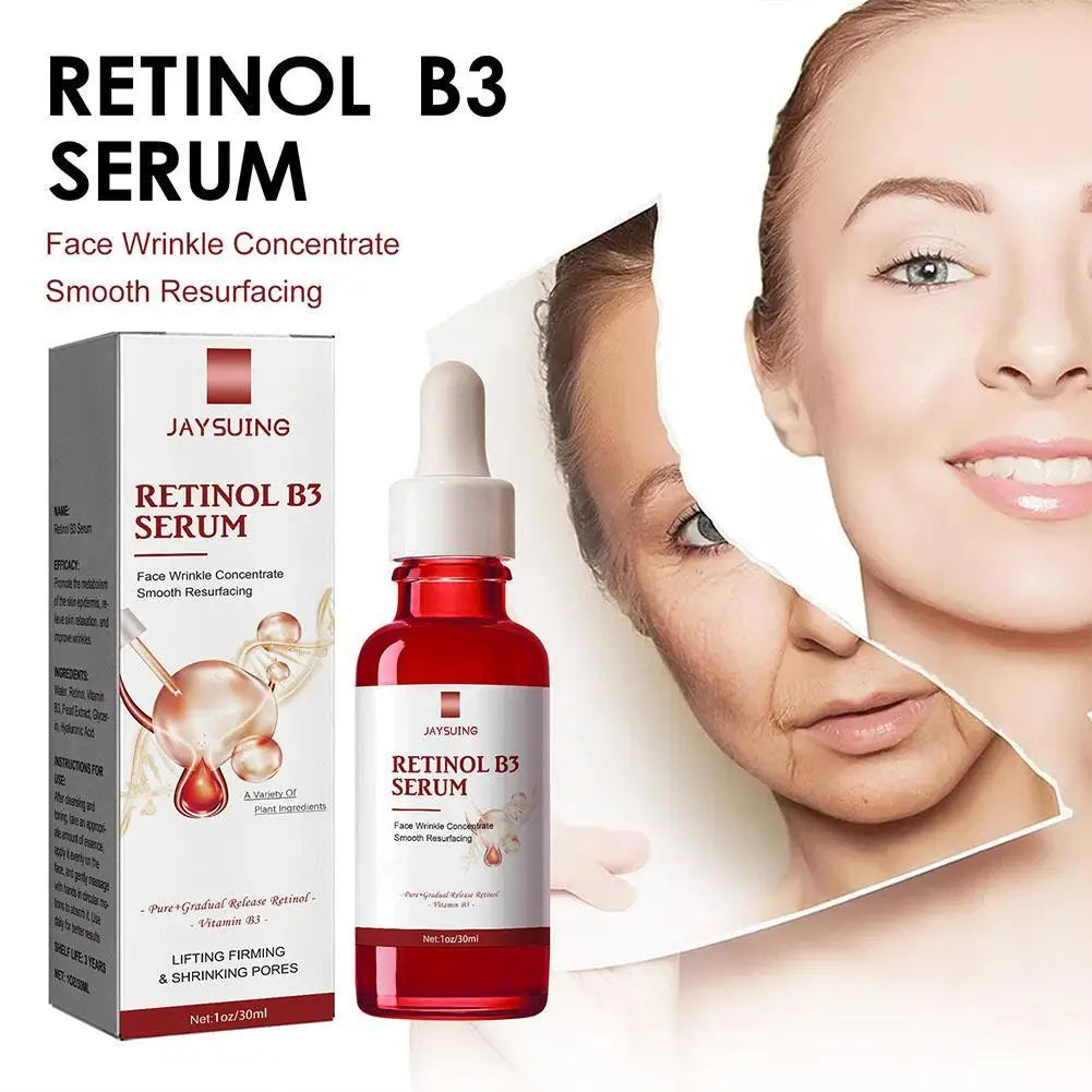 B3 Retinol Serum For Face With Hyaluronic Acid Minimize Wrinkles, Fine Lines Face Serum Instant Firming Lifting Liquid Skin Care Oasis Select