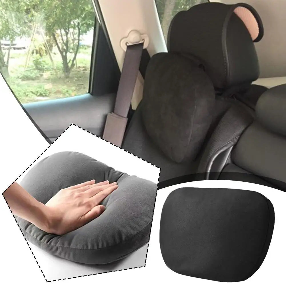 Car Seat Neck Pillow – Memory Foam Headrest Support Cushion