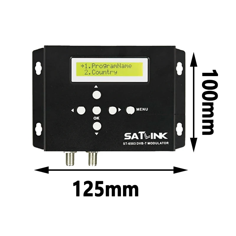 HD to TDT encoder modulator HD to RF DVB-T DTV modulator CATV self-produced programs SATLINK ST-6503 Oasis Select
