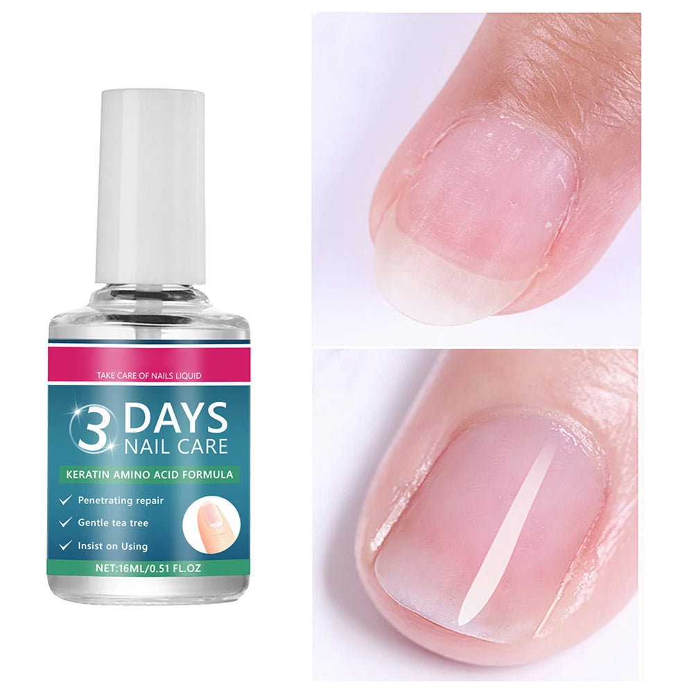 Keratin Amino Acid Nail Strengthening Serum – 3-Day Results