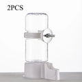 2 pieces of bird water dispenser, automatic water feeder, plastic cage-type water dispenser (not suitable for food feeding) Oasis Select WHITE