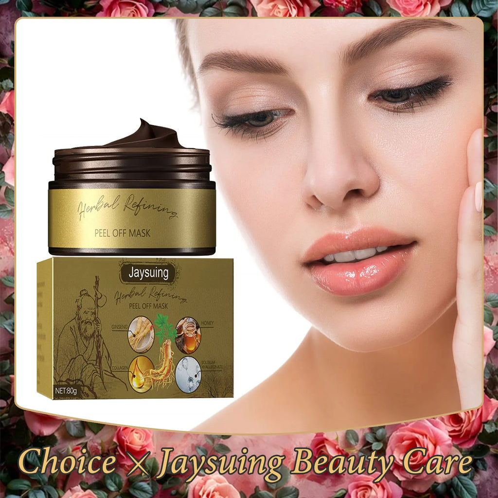 Jaysuing Ginseng Peel-Off Mask – Blackhead Removal 80g Peel-Off Face Mask Oasis Select