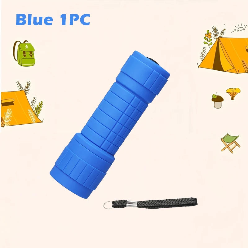Mini 9-LED Pocket Flashlight | Waterproof Outdoor Torch & Gift