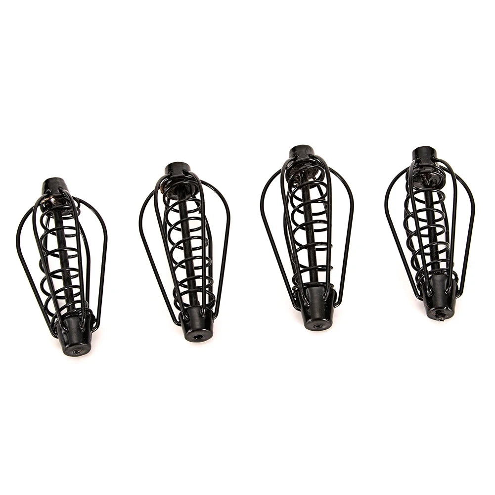 10PCS 15-30g Fishing Tackle Feeder Cage Round Lures Refill Rig Hook Bait Inline Wrap Case For Carp For Fishing Tools Accessories Oasis Select